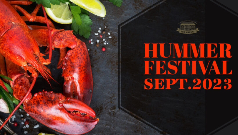 Hummer-Festival 01. – 15. September 2023 Hummer-Festival 01. – 15. September 2023