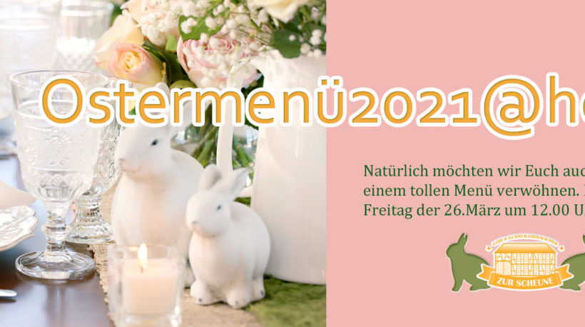 Ostermenü2021@home