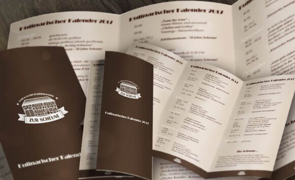 Kulinarische Kalender 2017 zum ausdrucken!