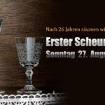 Sonntag 27. August – Erster Scheunen-Flohmarkt