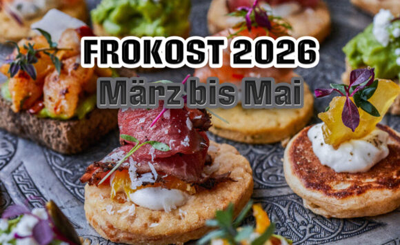 FROKOST 2026 März bis Mai – immer sonntags! Auch an Muttertag!