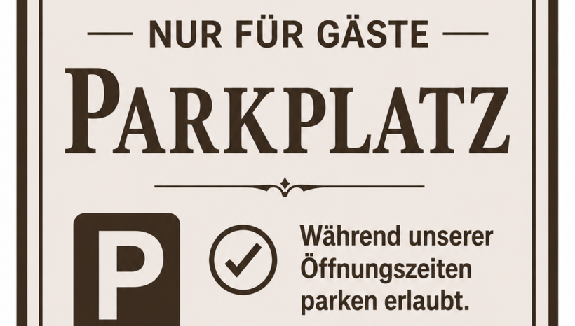 Endlich eigene Parkmöglichkeit! Endlich eigene Parkmöglichkeit!