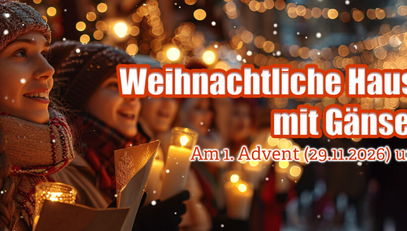1.Advent-Weihnachtliche Hausmusik mit Gänse-Essen 1.Advent-Weihnachtliche Hausmusik mit Gänse-Essen